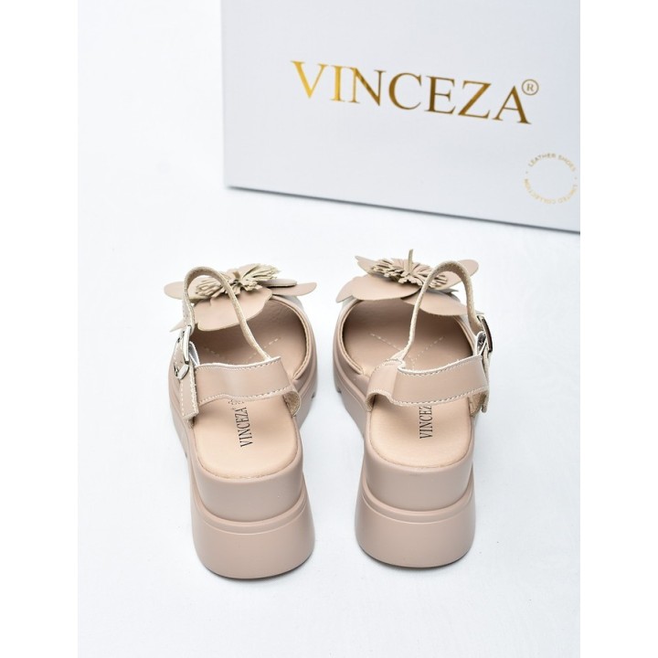 Sandały damskie Vinceza 79615 Beż