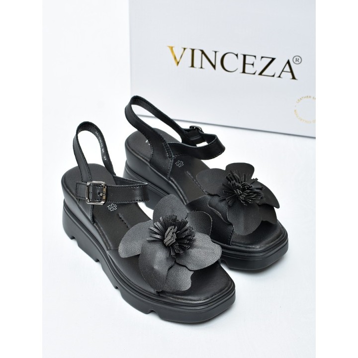 Sandały damskie Vinceza 79615 Czarne