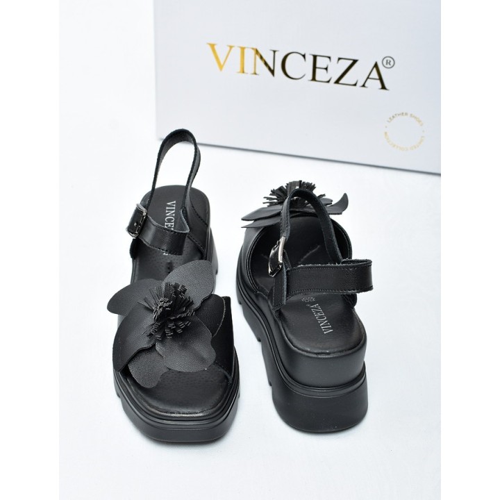 Sandały damskie Vinceza 79615 Czarne