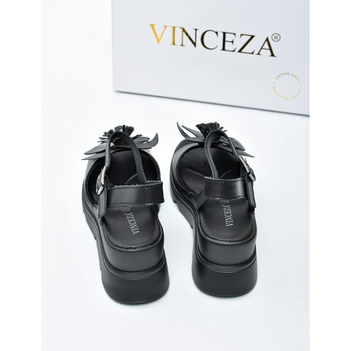 Sandały damskie Vinceza 79615 Czarne