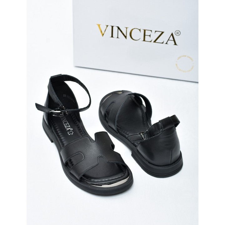 Sandały damskie Vinceza 62305 Czarne