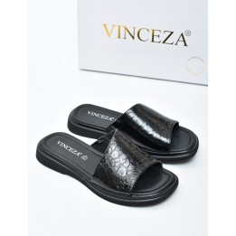 Klapki damskie Vinceza 66914 Czarne