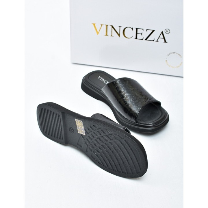 Klapki damskie Vinceza 66914 Czarne