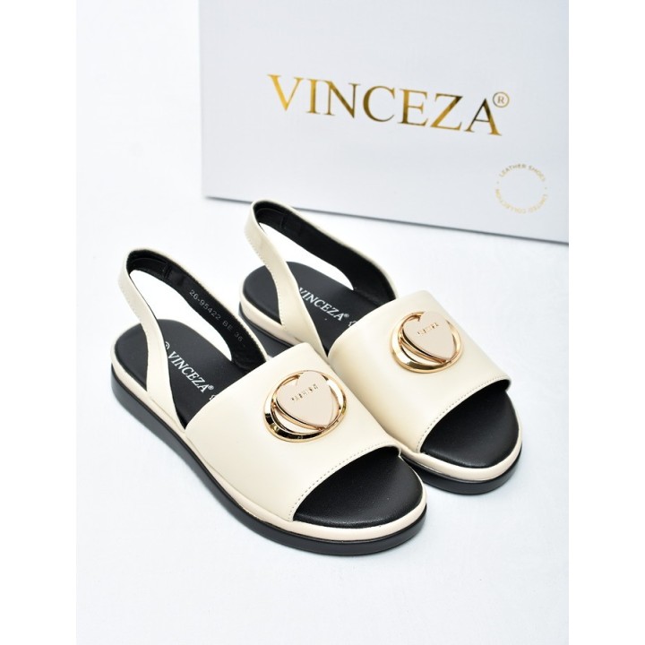 Sandały damskie Vinceza 95422 Beż