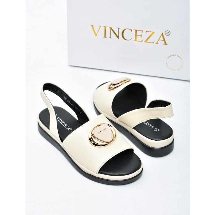 Sandały damskie Vinceza 95422 Beż