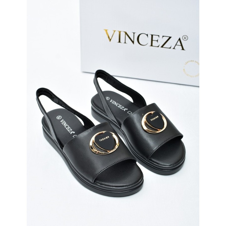 Sandały damskie Vinceza 95422 Czarne