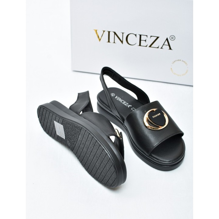 Sandały damskie Vinceza 95422 Czarne
