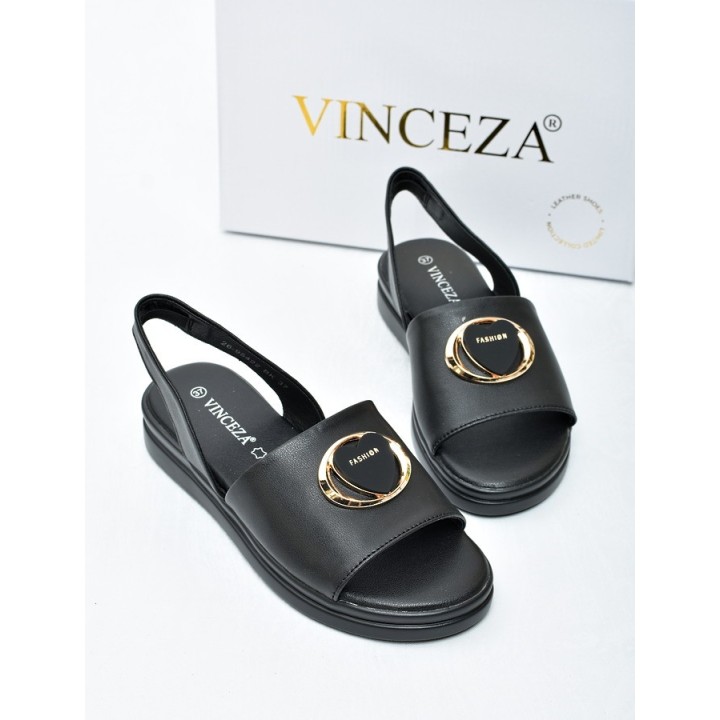Sandały damskie Vinceza 95422 Czarne