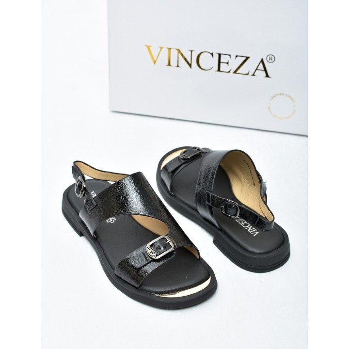 Sandały damskie Vinceza 86434 Czarne