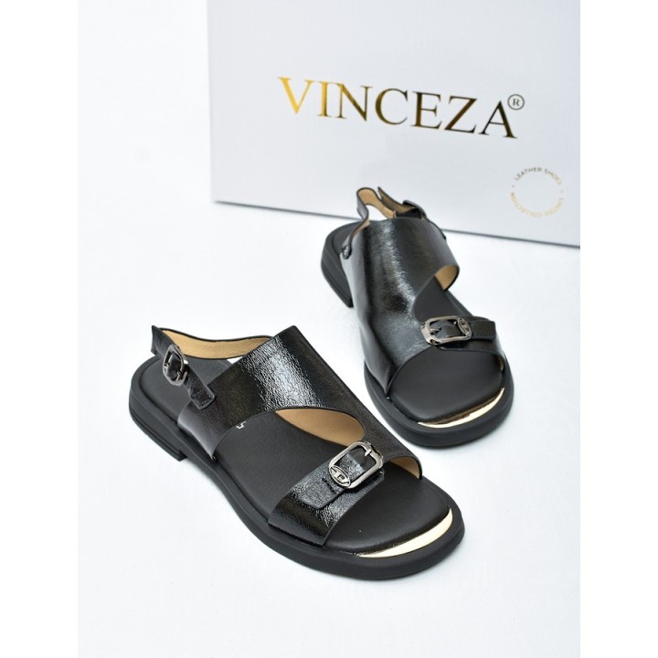 Sandały damskie Vinceza 86434 Czarne