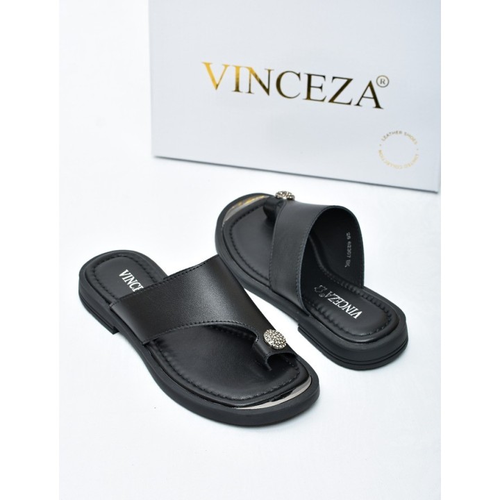 Japonki damskie Vinceza 62307 Czarne