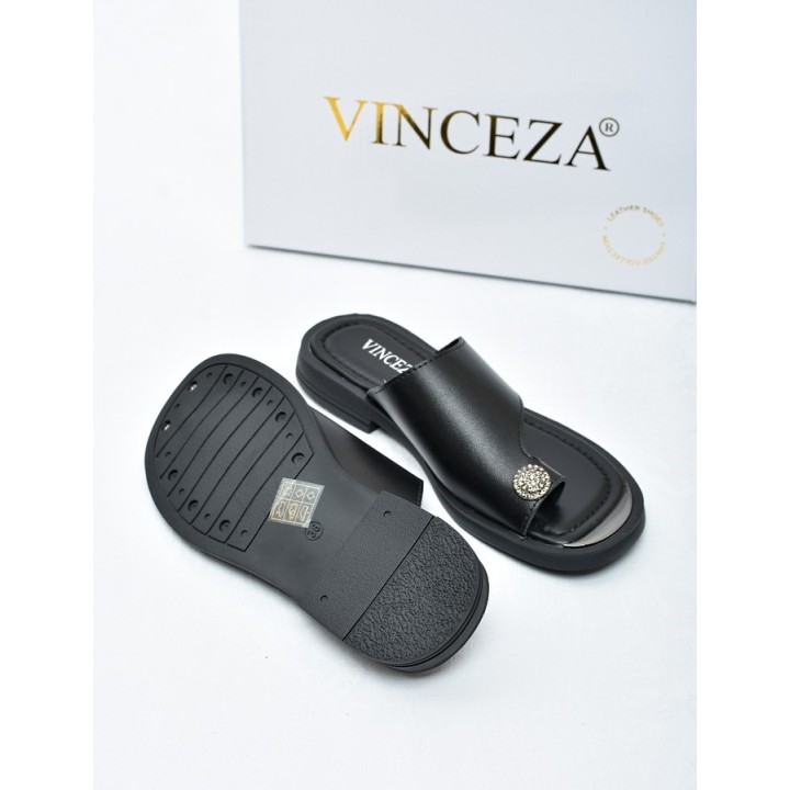 Japonki damskie Vinceza 62307 Czarne