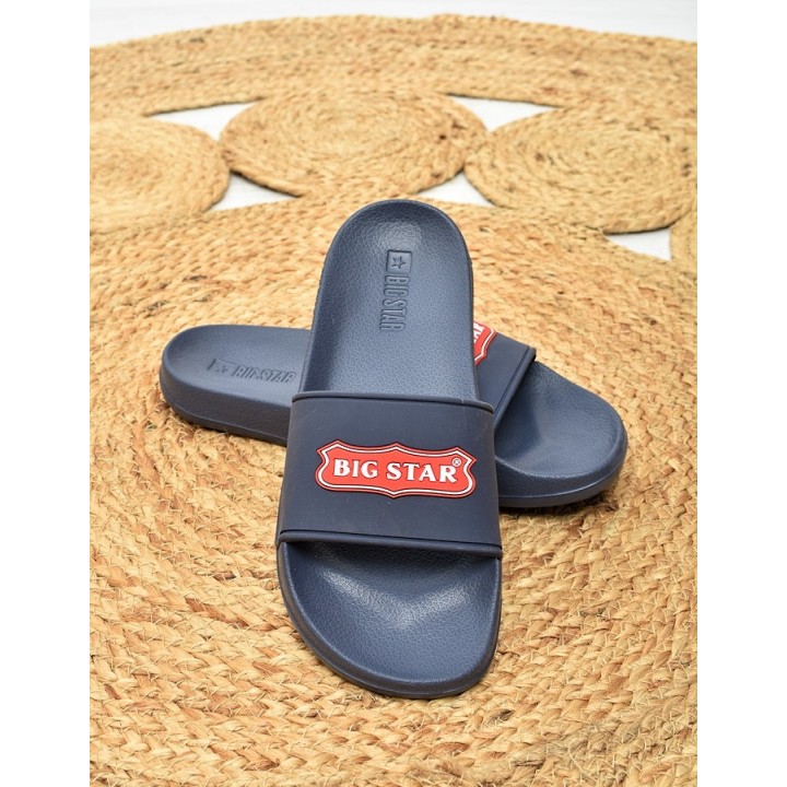 Klapki basenowe Big Star OO274039 Granat
