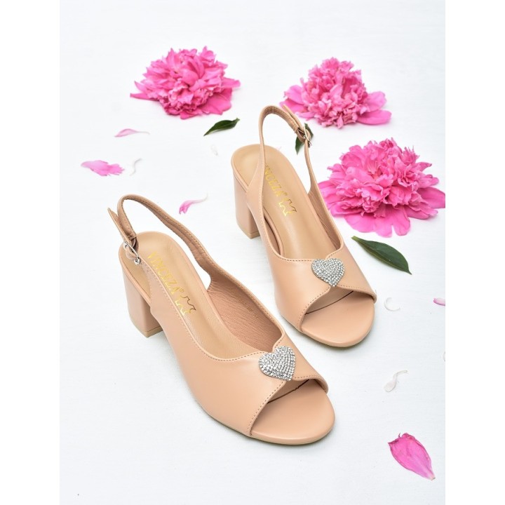 Sandałki damskie Vinceza 20262 Beż