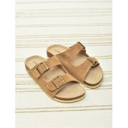 Klapki damskie Vinceza 101330 Camel
