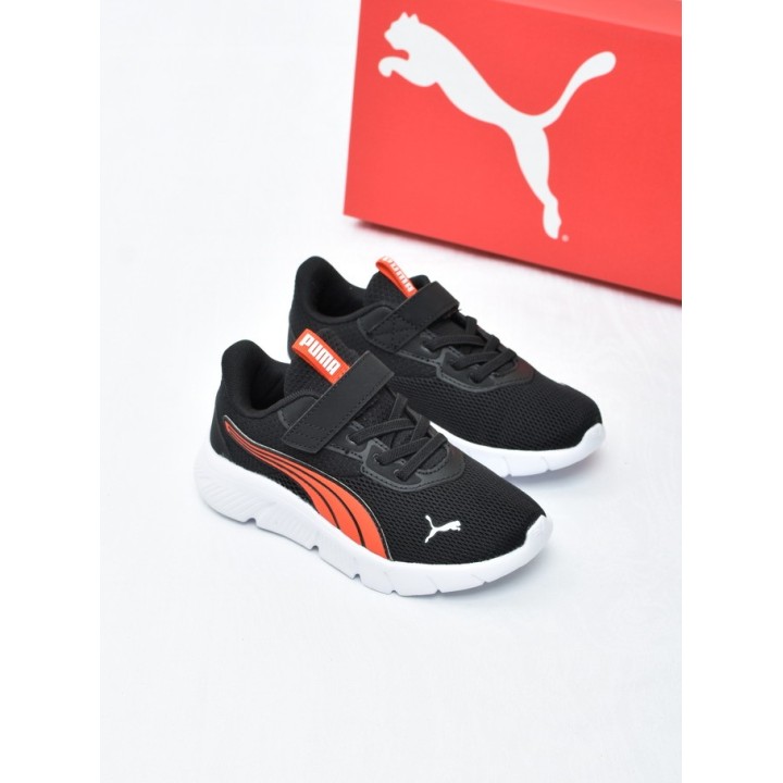 Obuwie dziecięce sportowe Puma 401519-38 Czarno-Czerwono-Białe