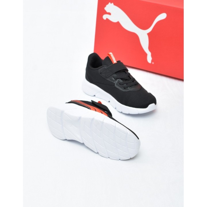 Obuwie dziecięce sportowe Puma 401519-38 Czarno-Czerwono-Białe