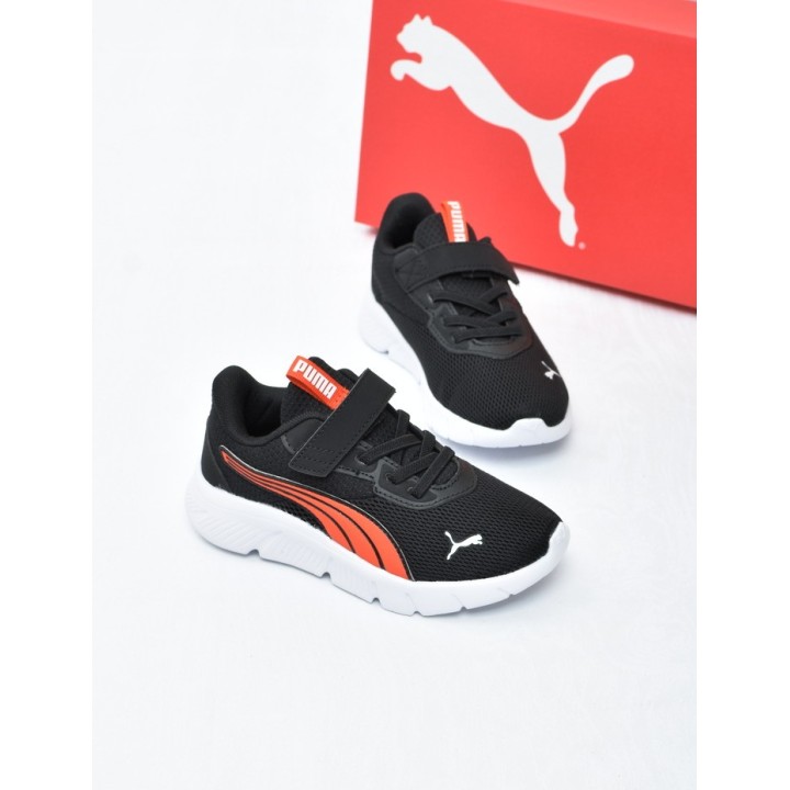 Obuwie dziecięce sportowe Puma 401519-38 Czarno-Czerwono-Białe