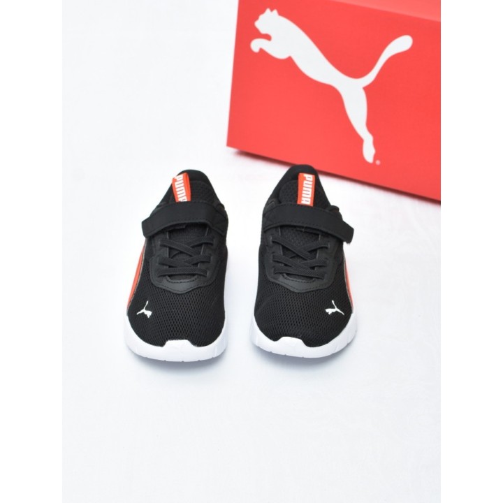 Obuwie dziecięce sportowe Puma 401519-38 Czarno-Czerwono-Białe