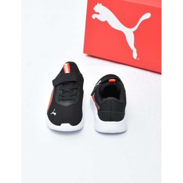 Obuwie dziecięce sportowe Puma 401519-38 Czarno-Czerwono-Białe