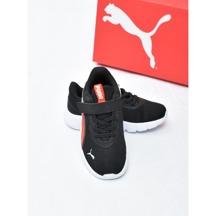 Obuwie dziecięce sportowe Puma 401519-38 Czarno-Czerwono-Białe