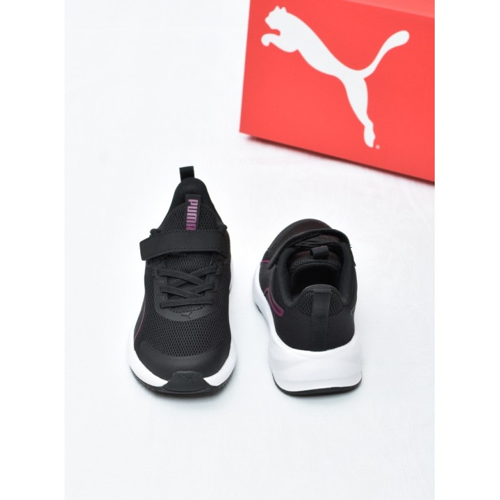 Obuwie dziecięce sportowe Puma 314045-04  Czarno-Fioletowe
