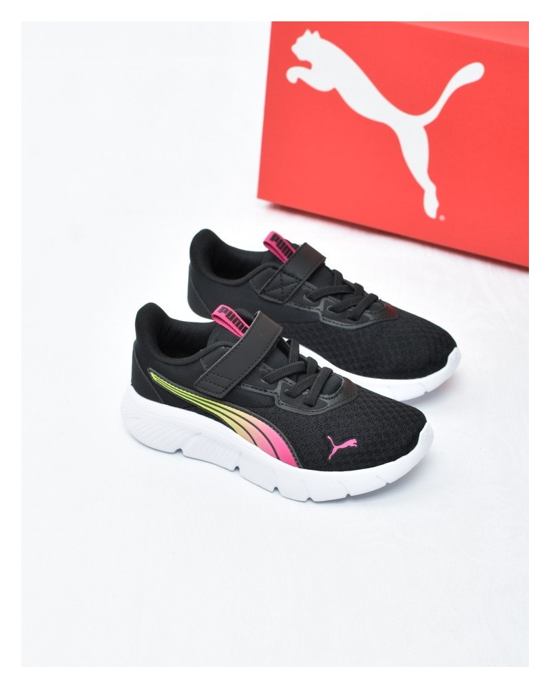 Obuwie dziecięce sportowe Puma 313848-01 Czarno-Różowo-Zielone
