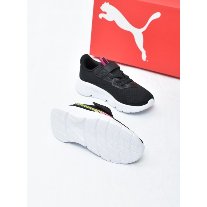 Obuwie dziecięce sportowe Puma 313848-01 Czarno-Różowo-Zielone