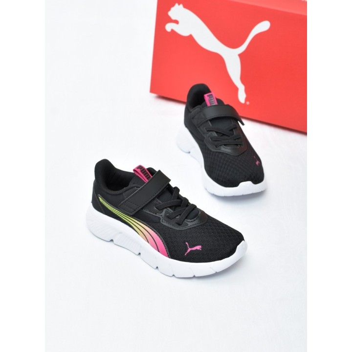 Obuwie dziecięce sportowe Puma 313848-01 Czarno-Różowo-Zielone