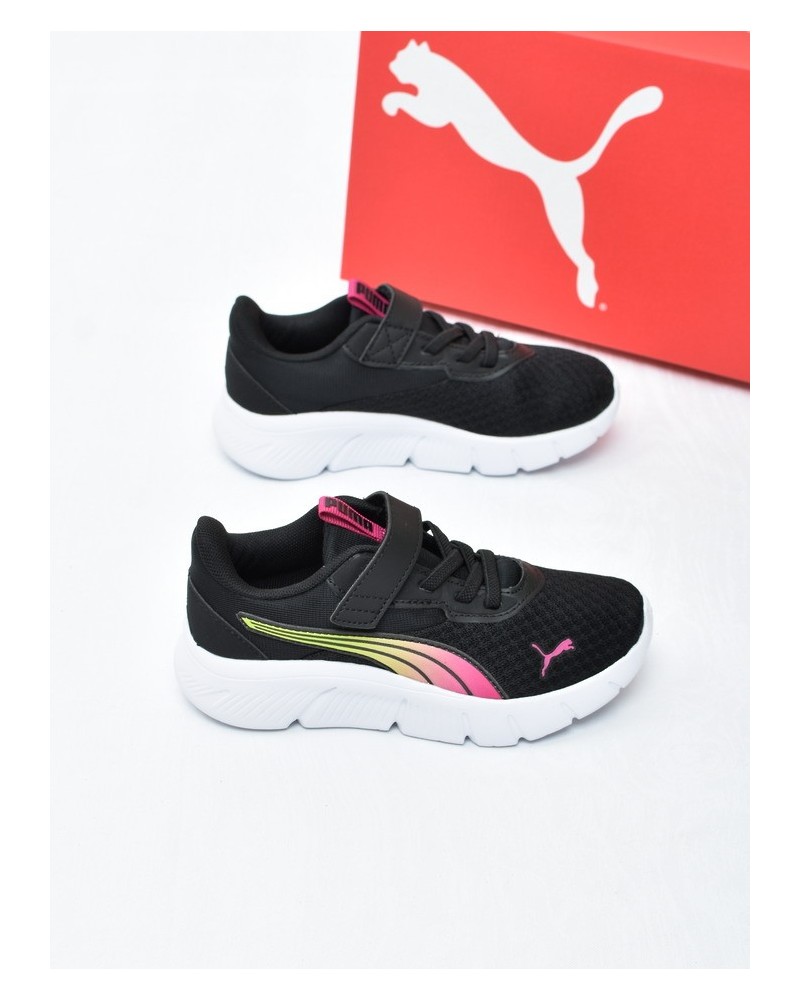 Obuwie dziecięce sportowe Puma 313848-01 Czarno-Różowo-Zielone