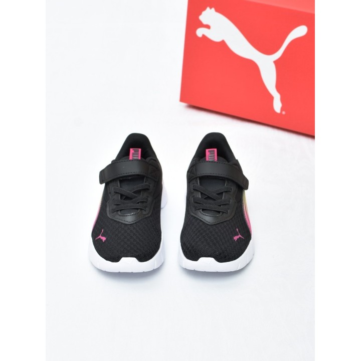 Obuwie dziecięce sportowe Puma 313848-01 Czarno-Różowo-Zielone