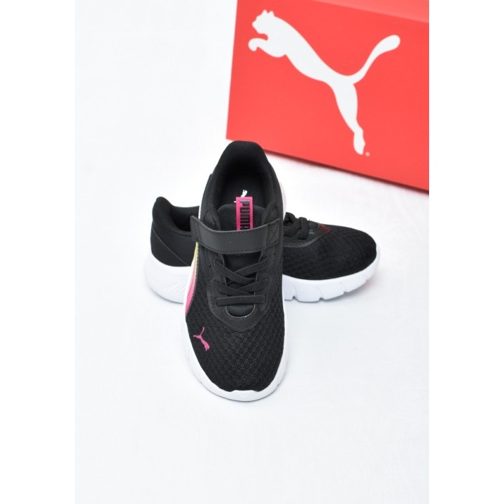 Obuwie dziecięce sportowe Puma 313848-01 Czarno-Różowo-Zielone