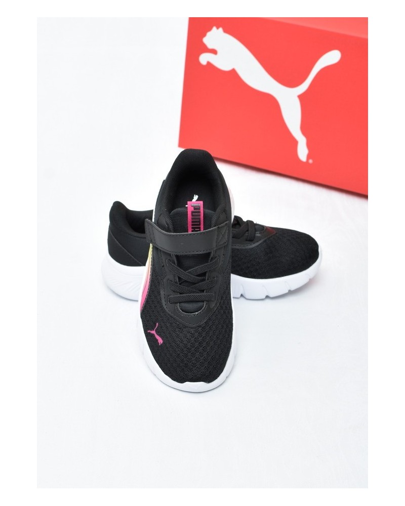 Obuwie dziecięce sportowe Puma 313848-01 Czarno-Różowo-Zielone