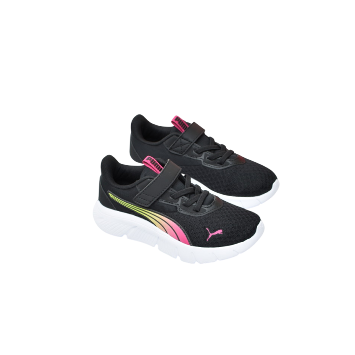 Obuwie dziecięce sportowe Puma 313848-01 Czarno-Różowo-Zielone