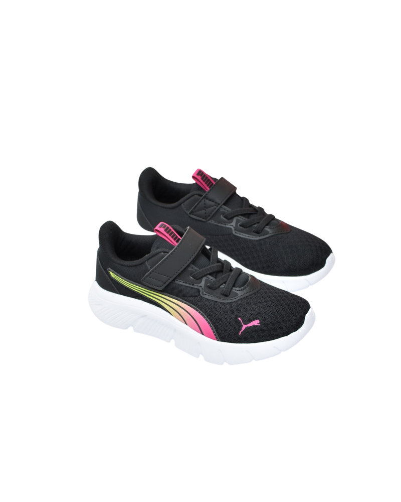 Obuwie dziecięce sportowe Puma 313848-01 Czarno-Różowo-Zielone