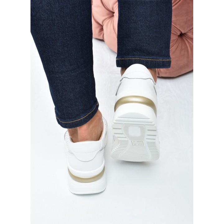 Sneakersy ażurkowe damskie Vinceza 95442 Białe