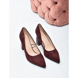 Czółenka damskie Vinceza 62221 Bordo