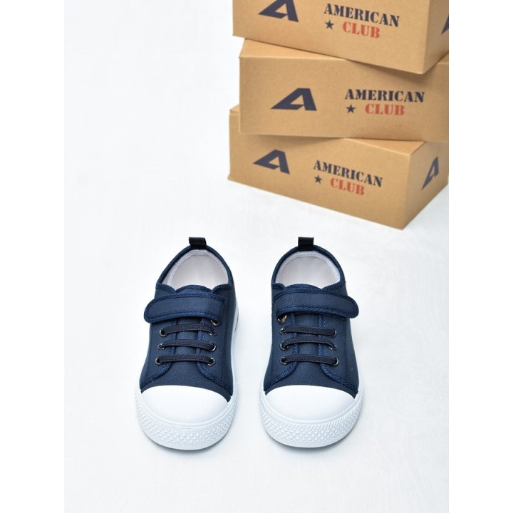 Trampki dziecięce American TEN175 Granat