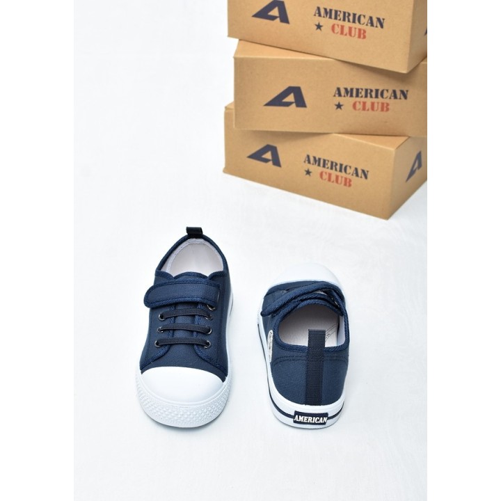 Trampki dziecięce American TEN175 Granat