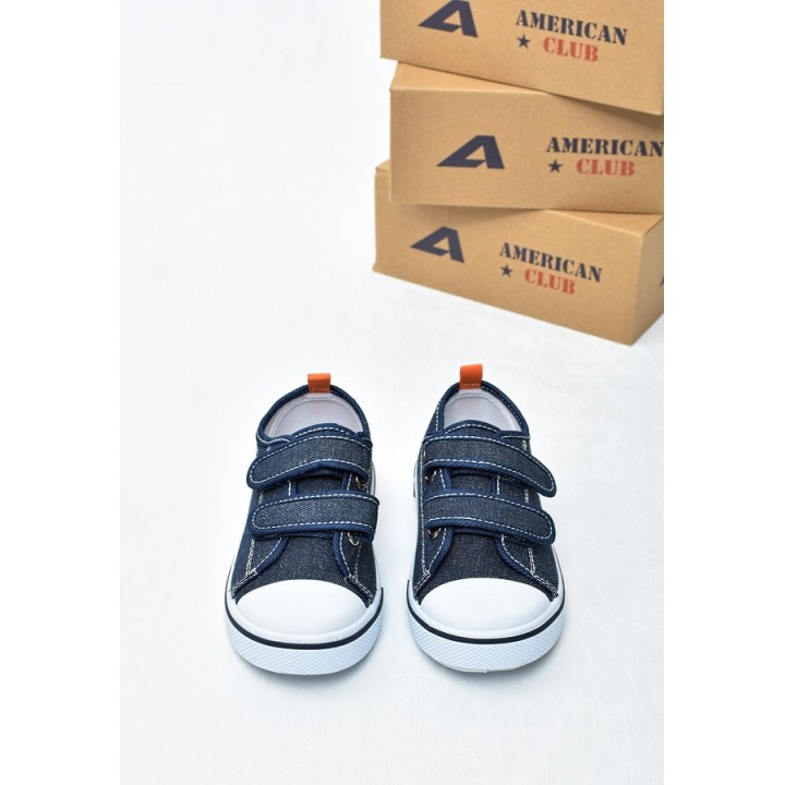 Trampki dziecięce American TEN155 Granat