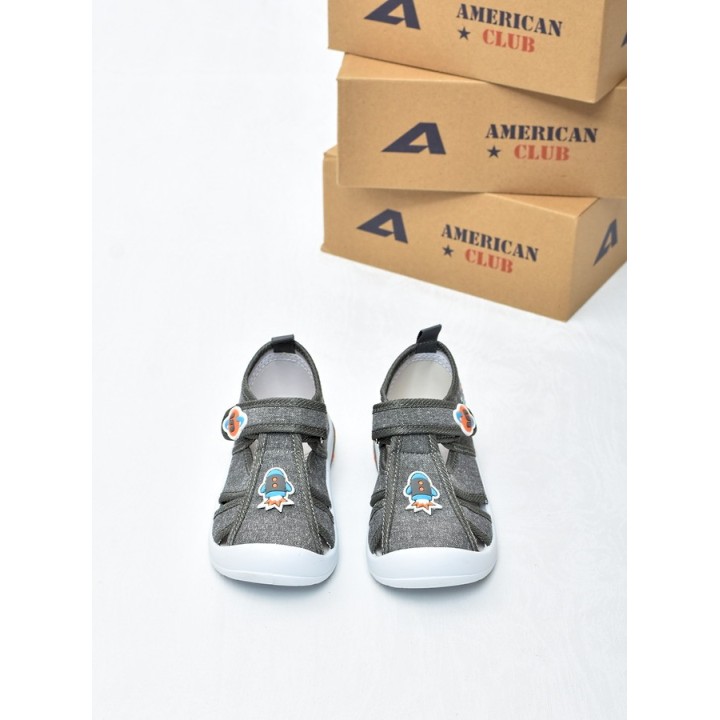 Obuwie dziecięce American TEN171 Szare