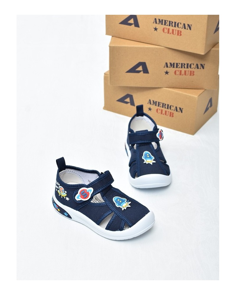 Obuwie dziecięce American TEN171 Granat