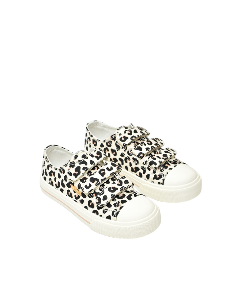 Trampki dziecięce Big Star TT374171 Brąz Leopard