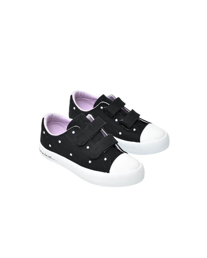 Trampki dziecięce APAWWA ABY0212/213 Czarne