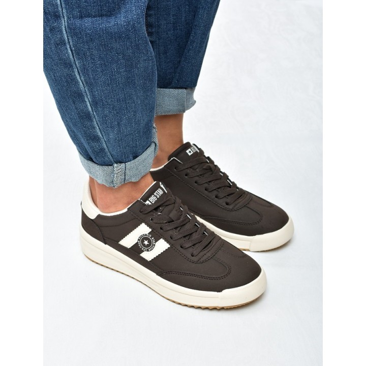 Sneakersy damskie Big Star UU274024 Brąz