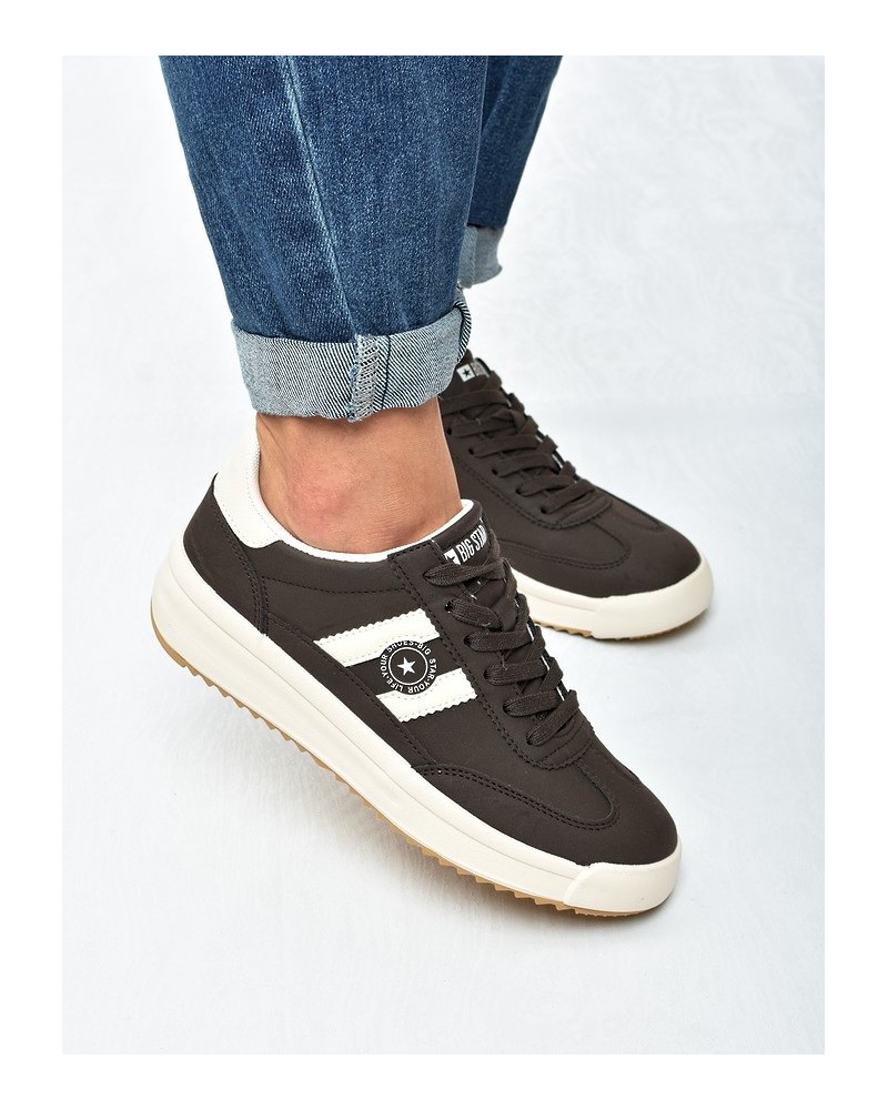 Sneakersy damskie Big Star UU274024 Brąz