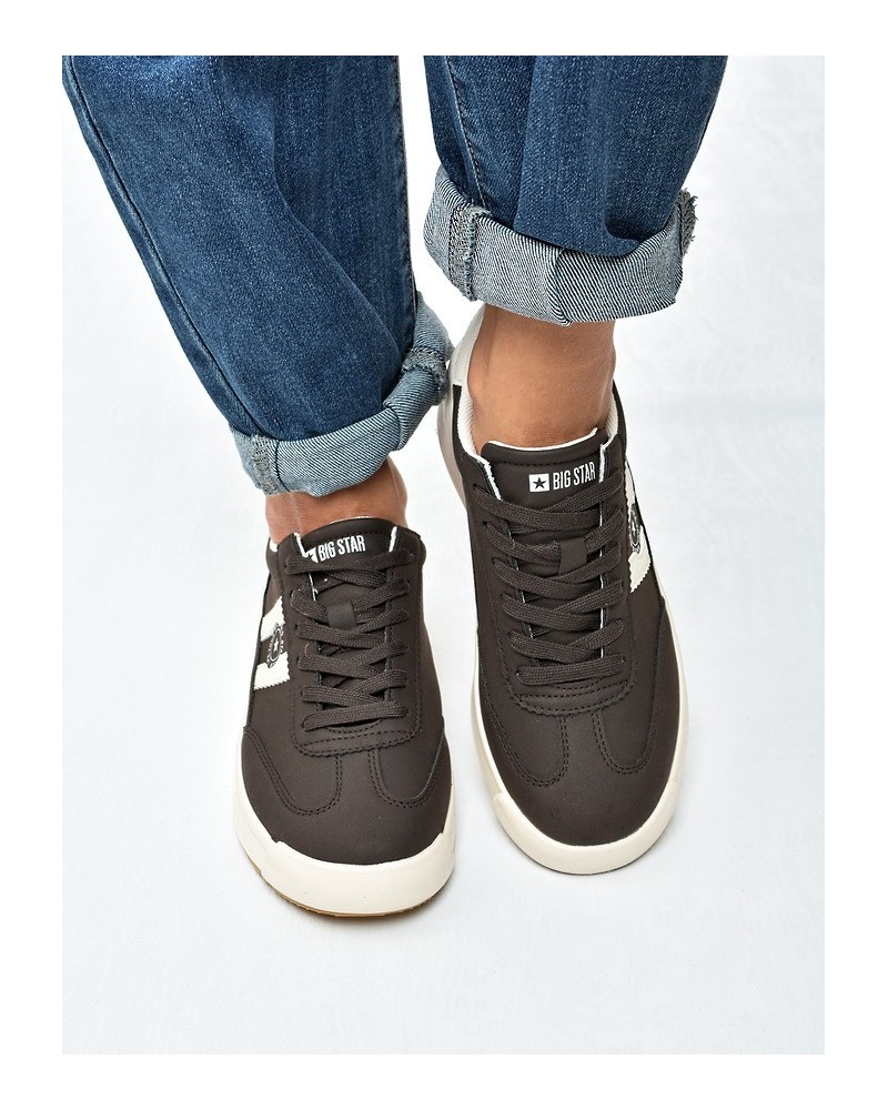 Sneakersy damskie Big Star UU274024 Brąz