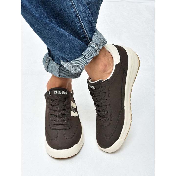 Sneakersy damskie Big Star UU274024 Brąz