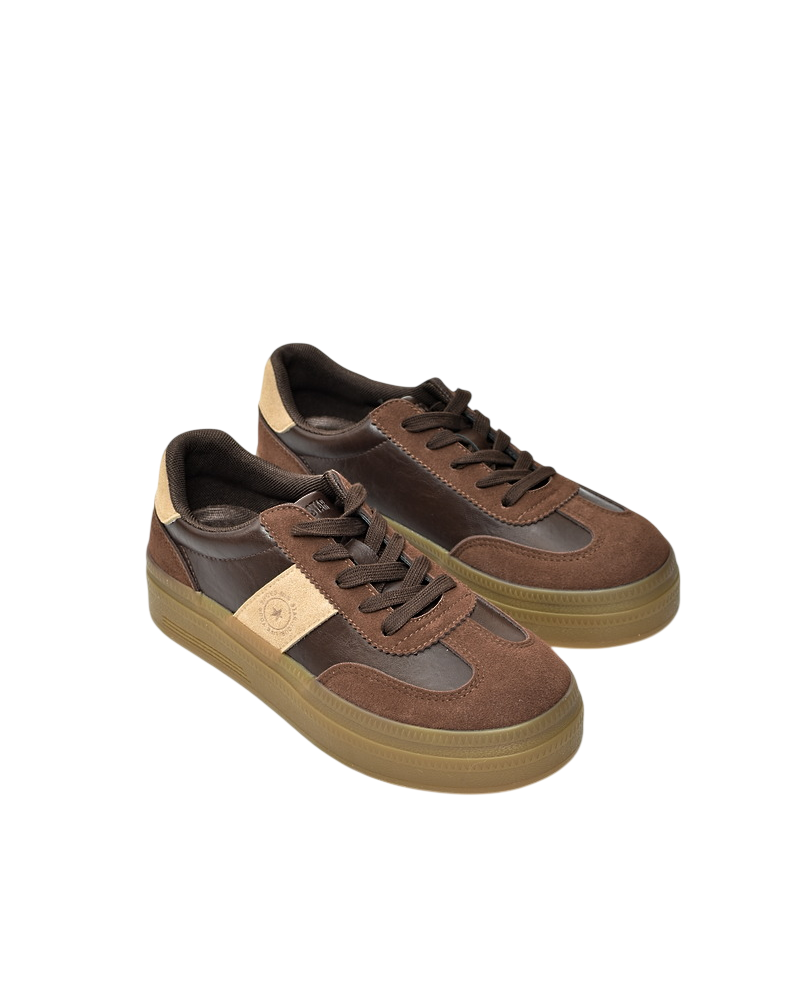 Sneakersy damskie Big Star UU274014 Brąz