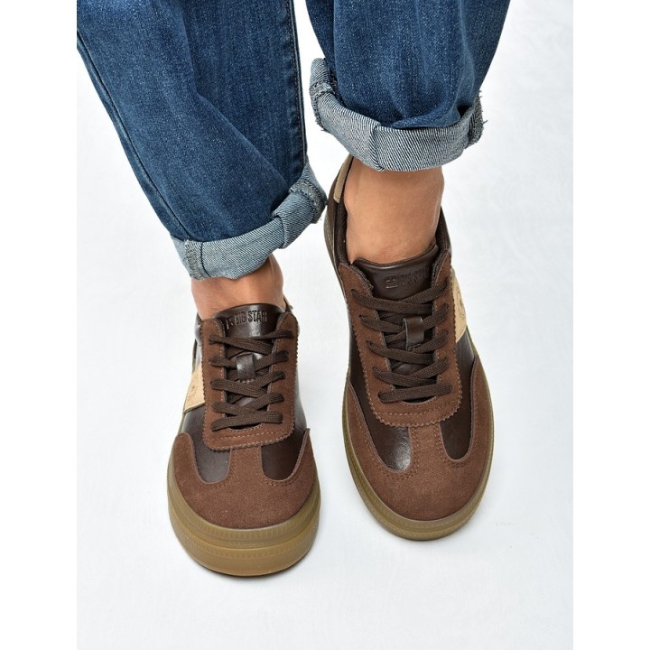 Sneakersy damskie Big Star UU274014 Brąz